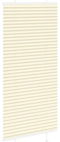 Creme Plissada Cega 55x100 cm Largura Tecido 54,4 cm Poliéster