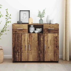 vidaXL Buffet Madeira antiga 88.5 x 30.5 x 73 cm Madeira processada