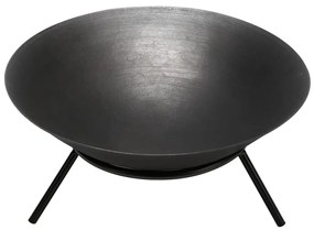 432487 Perel Taça de combustão 56x26 cm preto