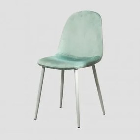 Cadeira de jantar em veludo Glamm Colors Verde Abeto - Sklum