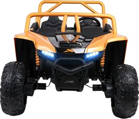 Buggy elétrico para Crianças 24V, 4x4 Arctic Cat WILDCAT XX, 2 Lugares Rodas Espuma EVA, assento couro Laranja