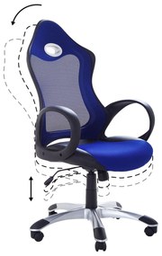 Cadeira de escritório azul marinho iCHAIR Beliani