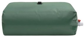Depósito de água dobrável com torneira 100 L PVC