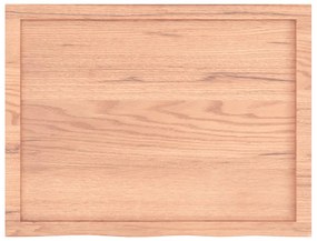 Prateleira de parede 80x60x(2-4) cm carvalho tratado castanho
