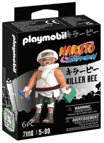 Figuras Playmobil Naruto Shippuden - Killer B 71116 6 Peças