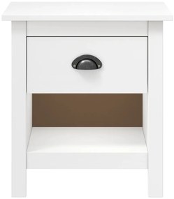 Mesas cabeceira Hill 2 pcs 46x35x49,5cm pinho maciço