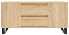 Mesa de centro derivados de madeira carvalho sonoma