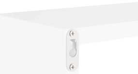 Prateleiras de parede em forma de cubo 2 pcs 30x15x30cm branco