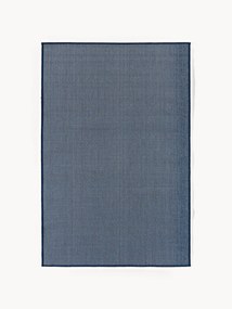 Tapete reversível para interior e exterior com padrão de ziguezague Cort