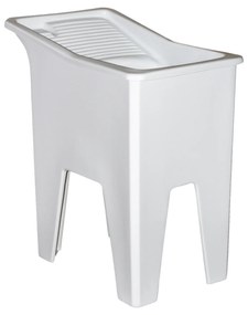 Tanque Lavar Roupa Fibra Branco N.1 70X45X75cm