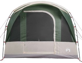 Tenda de campismo túnel para 3 pessoas impermeável verde