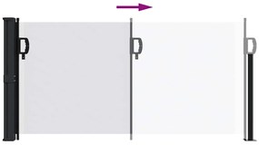 Toldo lateral retrátil 100x300 cm branco