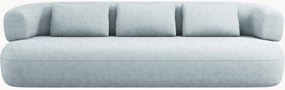 Sofá em chenille Jenny (3 lugares), L 226 cm