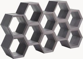 Estante decorativa Hexa