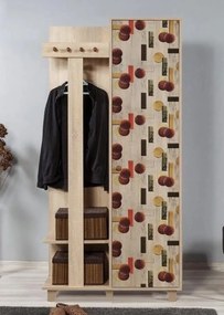 Hall Stand Garmanto – Carvalho Sonoma – 90x192x36 cm