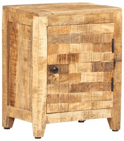 Mesa de cabeceira 30x40x50 cm madeira de mangueira maciça