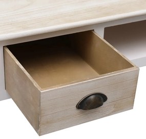 Mesa consola 110x45x76 cm madeira