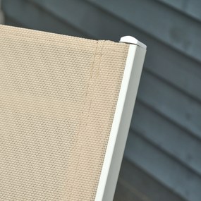 Espreguiçadeira de Jardim Multiposições com Encosto Reclinável 5 Posiç