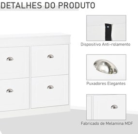 Consola de Entrada com Sapateira Yamas - Design Nórdico