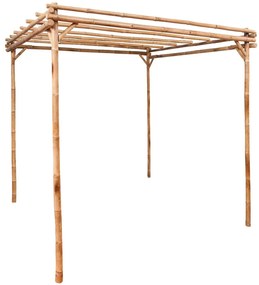 Pérgola de bambu 170x170x220 cm