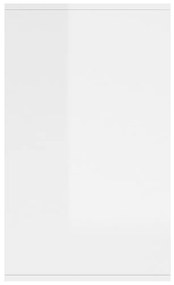Aparador 135x41x75 cm derivados de madeira branco brilhante