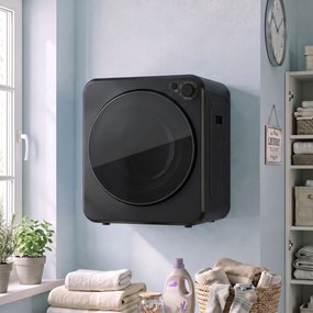 Secador de Roupa com Evacuação, 48 x 44 x 57 cm, 5 Modos de Secagem, Preto