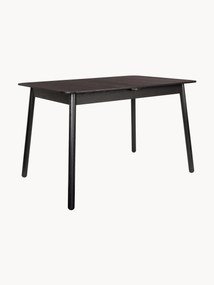 Mesa de jantar extensível em madeira de freixo Glimps, 120 - 162 x 80 cm