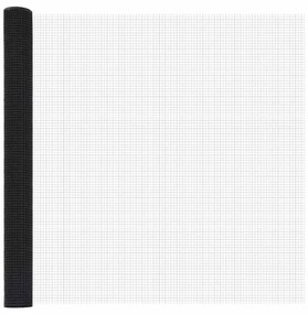 Conjunto de Poste de Cerca 2 Unidades Cinza Metal 25 x 1,5 m