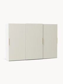 Roupeiro modular Simone, com portas de correr, L 300 cm, vários tamanhos
