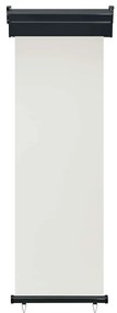 Toldo lateral para varanda 60x250 cm creme