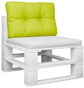 Almofadão para paletes 50x40x12 cm tecido verde brilhante