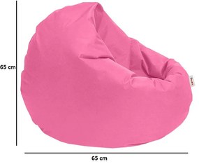 Pufe de Jardim Iyzi 100 – Rosa – 100x100x65 cm | Tribo Home