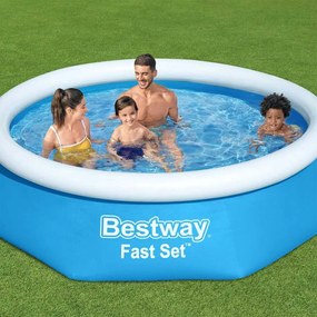 Piscina insuflável redonda Fast Set 244x66 cm 57265