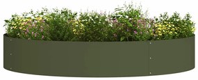 Plantadeira Verde-Azeitona Verde-azeitona Metal Grande Durável