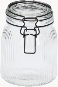 Frascos de arrumação em vidro com fecho de mola Tidy, conjunto de 12