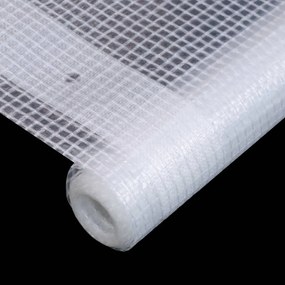 Lona em tecido imitação de gaze 260 g/m² 4x8 m branco