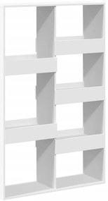 Estante 100x33x155,5 cm derivados de madeira branco