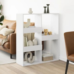vidaXL Divisória 100x33x115 cm derivados de madeira branco
