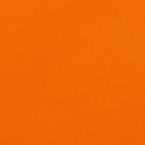 Para-sol estilo vela tecido oxford retangular 2,5x5 m laranja
