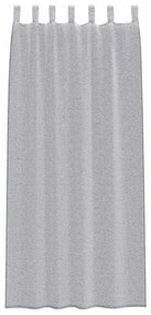Cortinas 2 pcs Cinzento-escuro 140 x 260 cm Poliéster