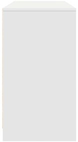 Secretária 120x42x76 cm derivados de madeira branco