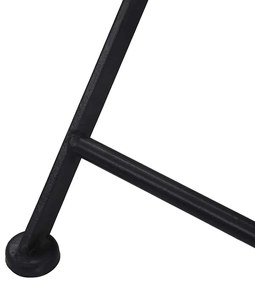 Cadeiras bistrô em mosaico 2 pcs cinzento