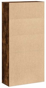 Estante 60x24x120 cm derivados de madeira carvalho fumado
