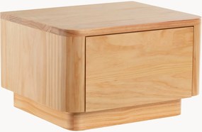 Mesa de cabeceira em madeira de pinho Allebro