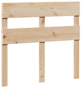 Cama sem colchão 90x190 cm madeira de pinho maciça