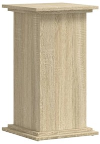Suporte p/plantas 33x33x60 cm derivados madeira carvalho sonoma