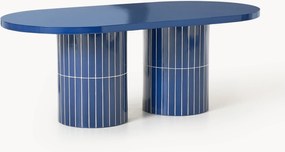 Mesa de jantar oval de jardim Saya, 200 x 100 cm