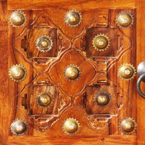 Móvel de TV madeira acácia maciça 120x30x40 cm
