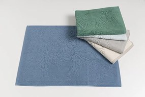 50x70 cm - Tapete de banho 100% algodão 800 gr./m2: Azul Bebé