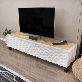Móvel TV Lerze – Sapphire White – 149,2 cm x 35 cm x 38 cm